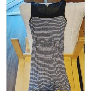 Cremiex designer sailor dress with sheer detailing